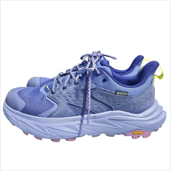 HOKA Anacapa 2 Low GTX Athletic Shoes (Worn Once) Purple Meteor/Cosmic Sky 8.5B - Picture 3 of 8